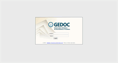 Desktop Screenshot of gedoc.ms.sebrae.com.br