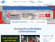 Tablet Screenshot of portal2.pr.sebrae.com.br